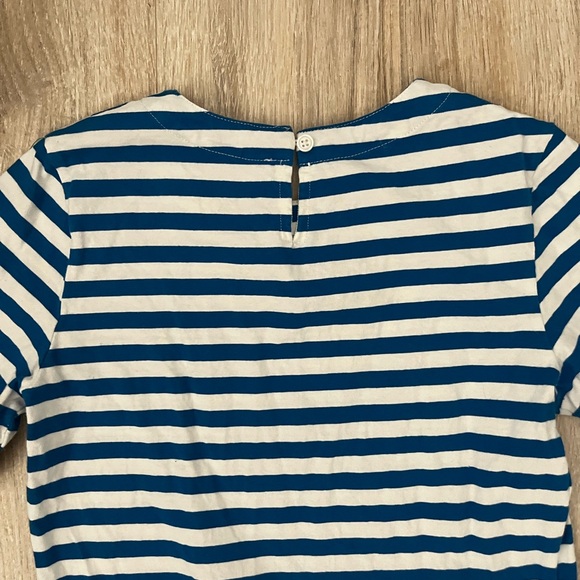 TUCKERNUCK Women’s Stella Blue & White Striped Shirt Dress Short Sleeves - Small - Picture 8 of 8